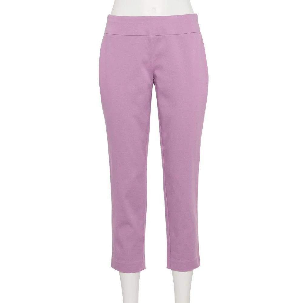 Petite Croft & Barrow® Effortless Stretch Pants - Image 18