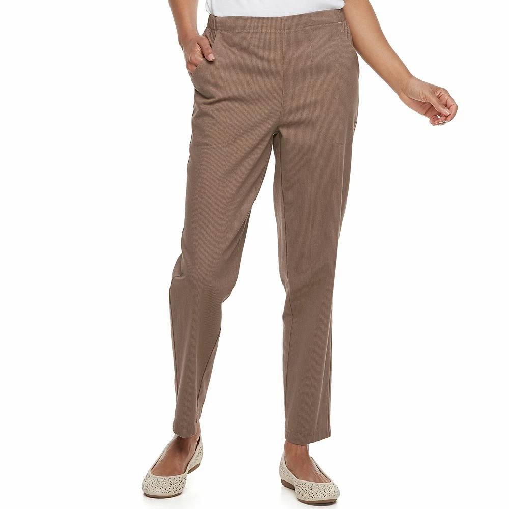 Petite Croft & Barrow® Comfort Waist Pull-On Tapered Pants - Image 9