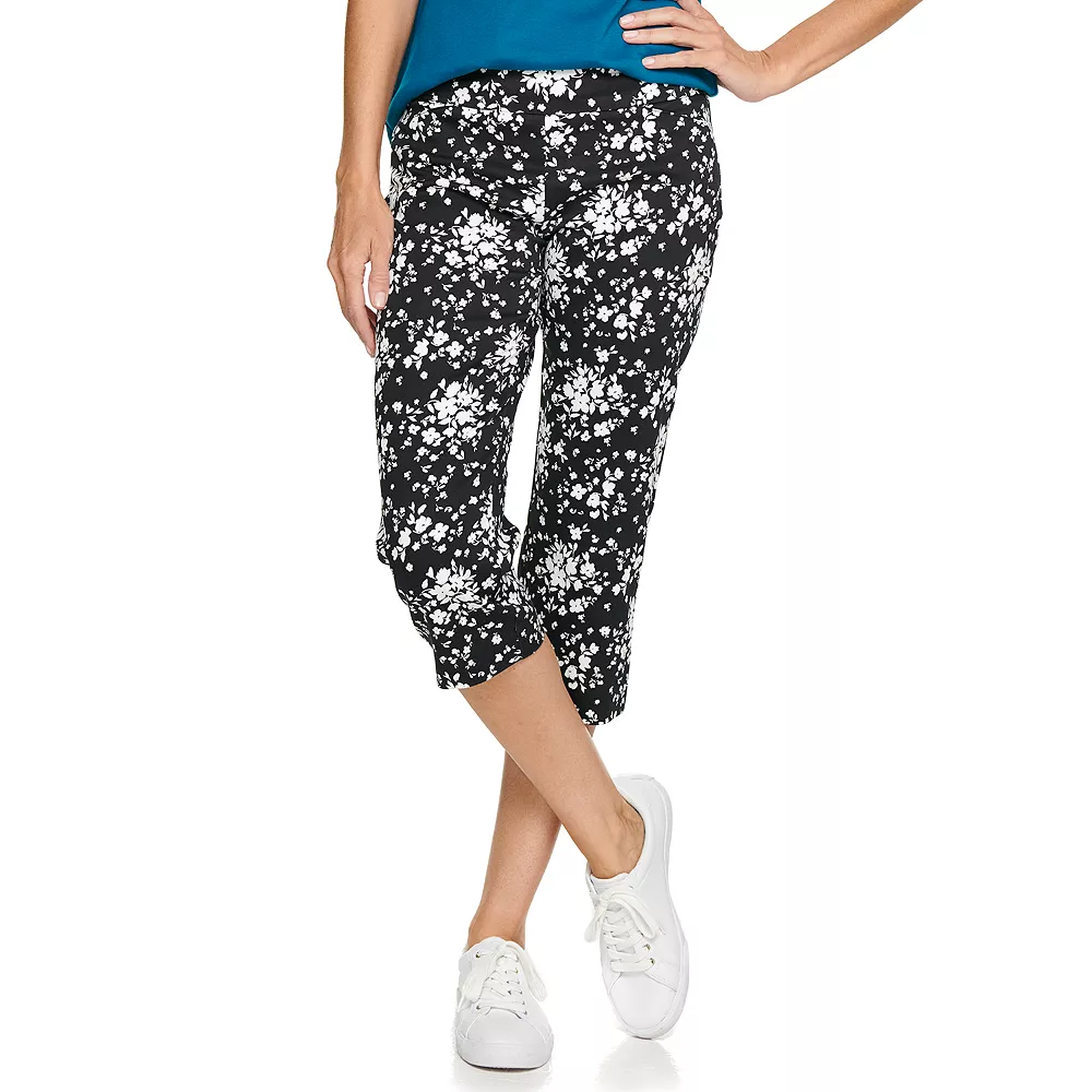 Petite Croft & Barrow® Effortless Stretch Capri Pants - Image 4