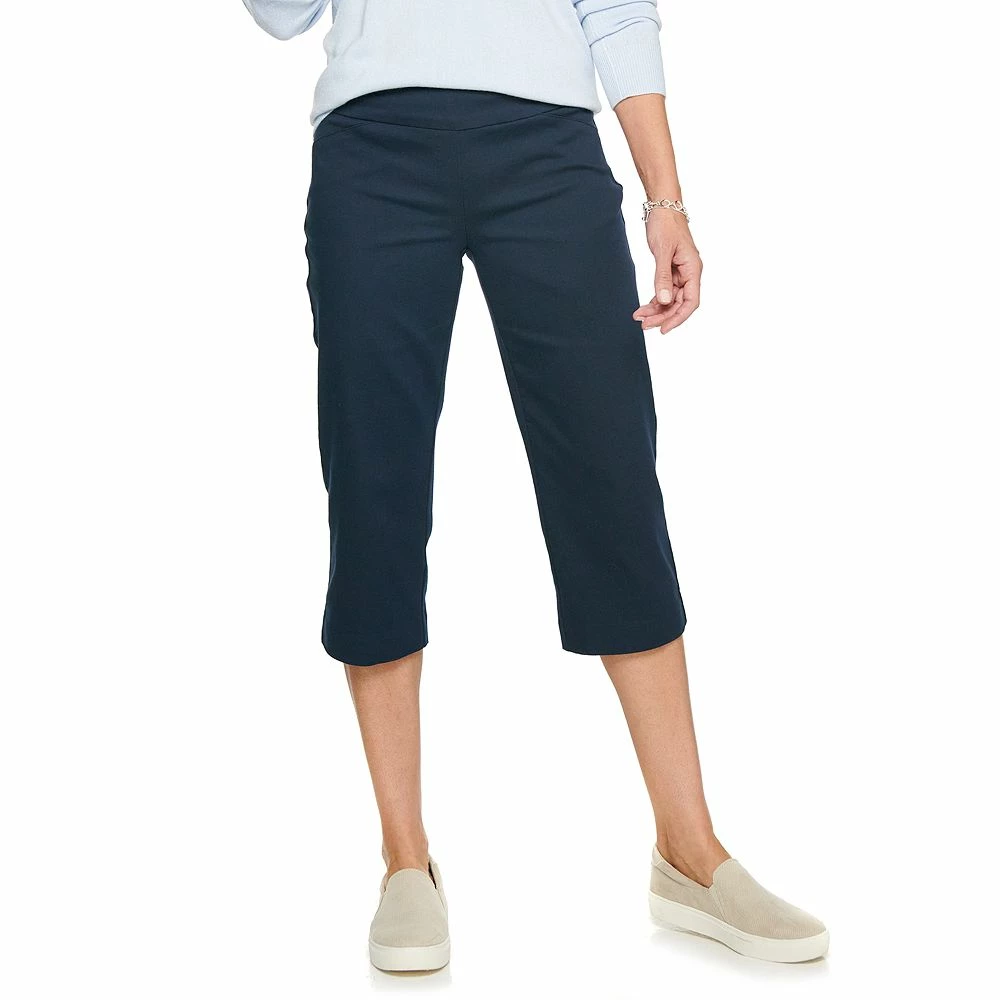 Petite Croft & Barrow® Effortless Stretch Capri Pants - Image 6