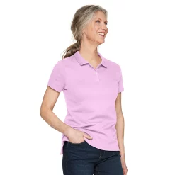 Petite Croft & Barrow® Essential Polo Shirt
