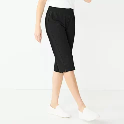 Women's Croft & Barrow® French Terry Skimmer Pants