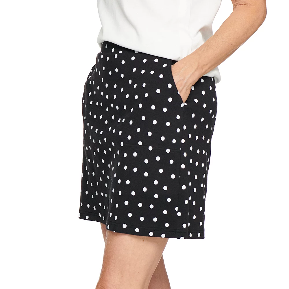 Petite Croft & Barrow® Easy Pull On Skort - Image 5