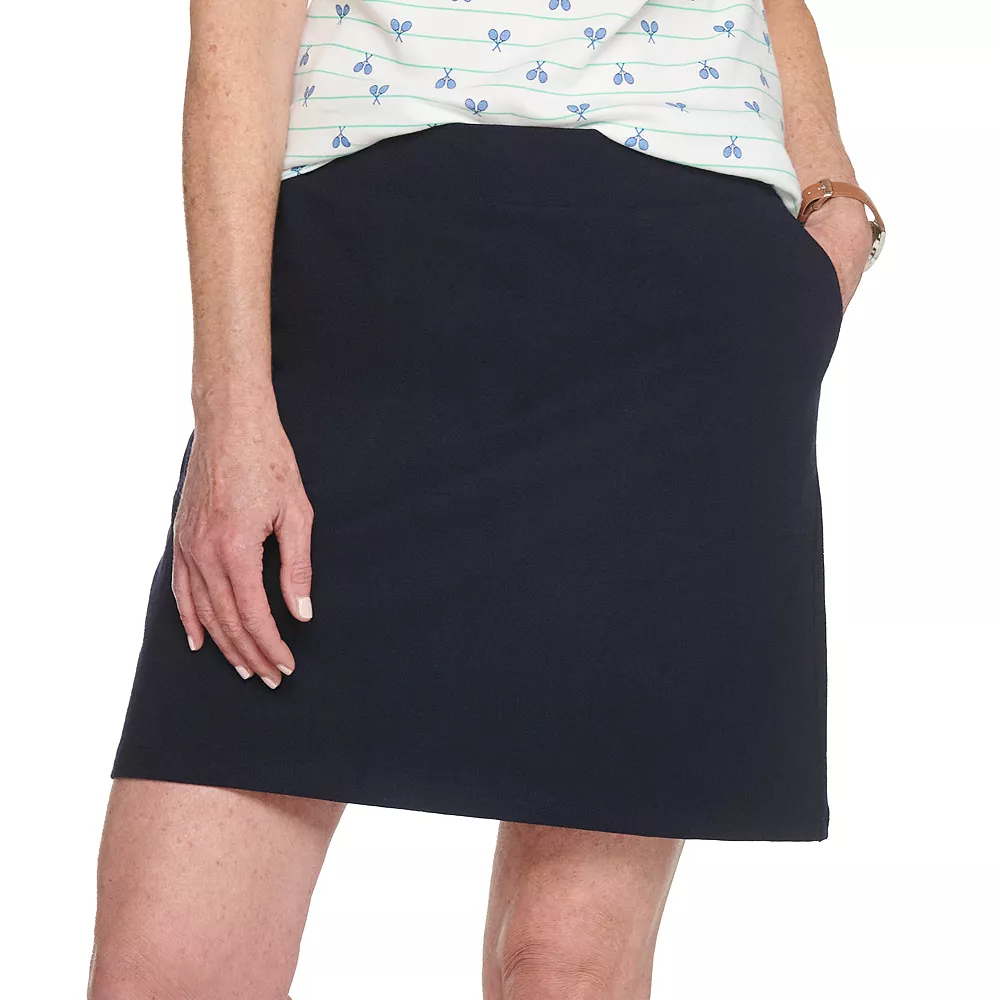 Petite Croft & Barrow® Easy Pull On Skort - Image 3