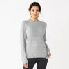 Women's Croft & Barrow® Cozy Crewneck Sweater