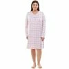 Plus Size Croft & Barrow® Whisperluxe Long Sleeve Sleepshirt